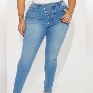 Classic Blue Stretch Skinny Jeans NWT